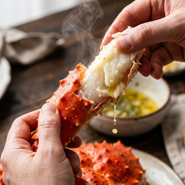 Jumbo Wild Alaskan King Crab Legs – A Luxury Seafood Favorite