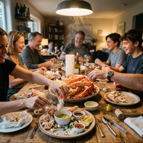 Jumbo Wild Alaskan King Crab Legs – A Luxury Seafood Favorite